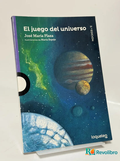 Portada de El juego del universo de José Maria Plaza, libro de segunda mano