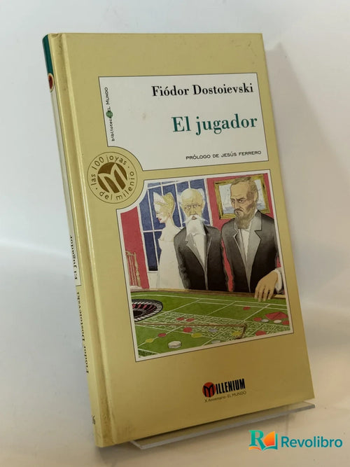 Portada de El jugador de Fiódor Dostoevski, libro de segunda mano