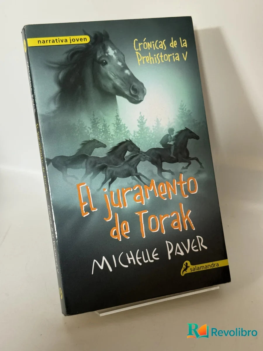 Portada de El juramento de Torak de Michelle Paver, libro de segunda mano