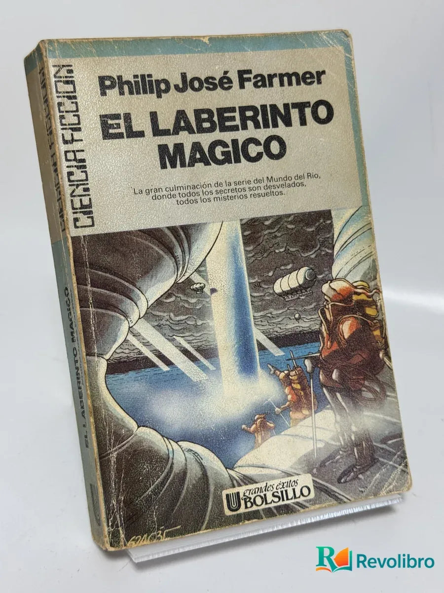 Portada de El Laberinto Magico de Philip José Farmer, libro de segunda mano