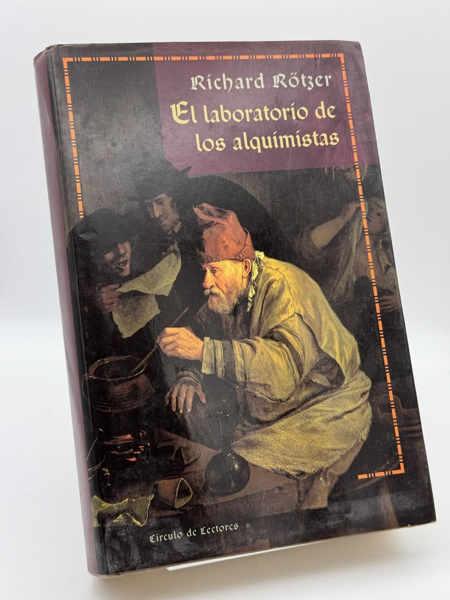 Portada de El laboratorio de los alquimistas de Richard Rötzer, libro de segunda mano