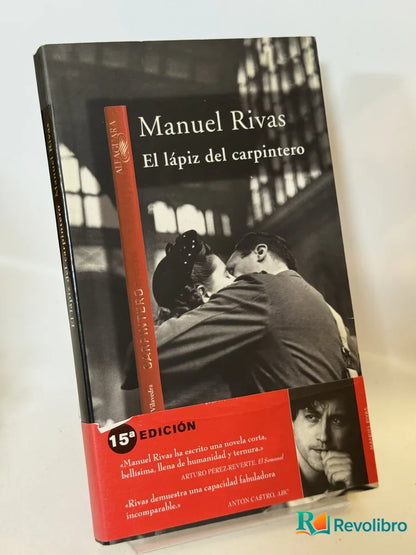 Portada de El lápiz del carpintero de Manuel Rivas, libro de segunda mano
