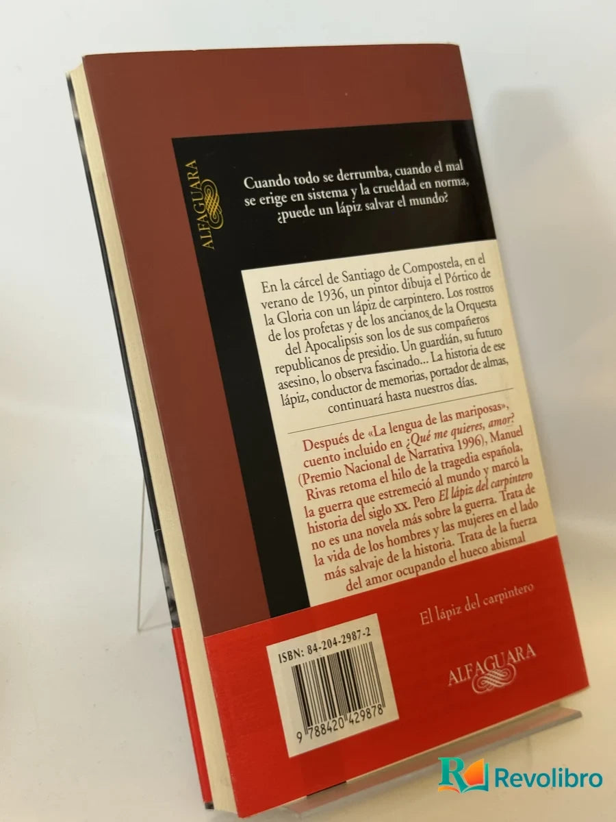 Foto 2 de El lápiz del carpintero de Manuel Rivas, libro de segunda mano