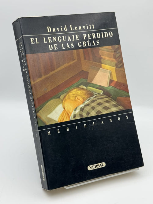 Portada de El lenguaje perdido de las grúas - David Leavitt de David Leavitt, libro de segunda mano