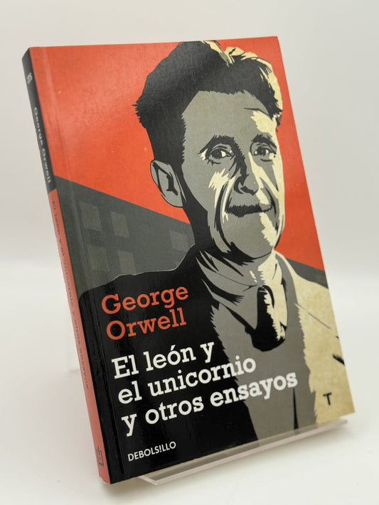 Portada de El león y el unicornio y otros ensayos de George Orwell, libro de segunda mano