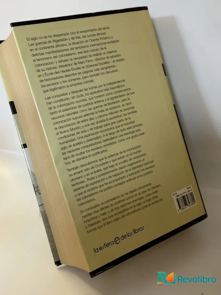 Foto 2 de El Libro Negro del Colonialismo de Marc Ferro, libro de segunda mano
