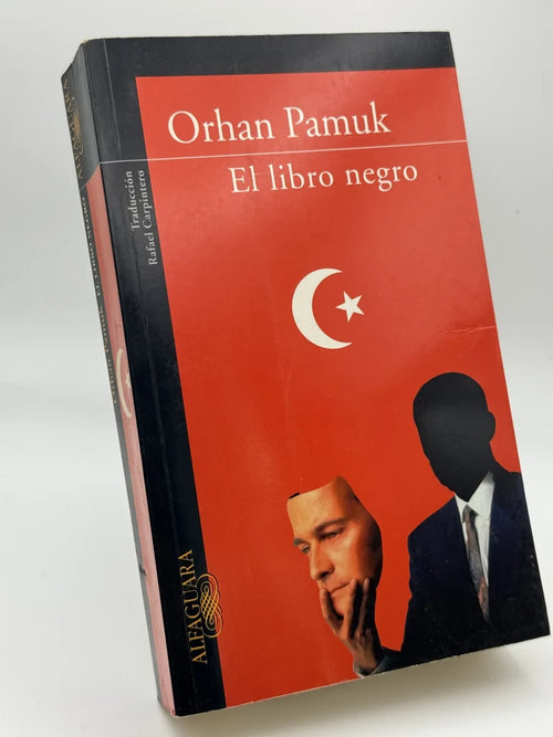 Portada de El libro negro de Orhan Pamuk, libro de segunda mano