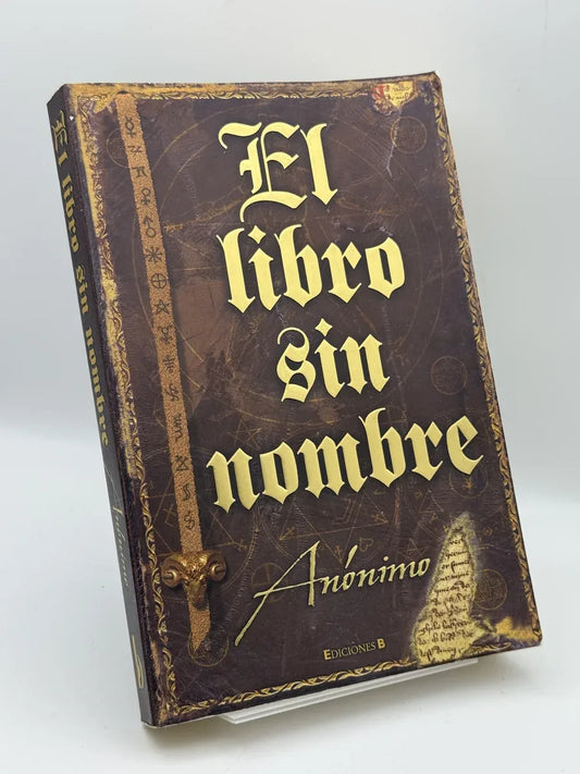 EL LIBRO SIN NOMBRE de Anonymous | Libro segunda mano - Portada