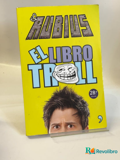 Portada de El libro troll de El Rubius, libro de segunda mano
