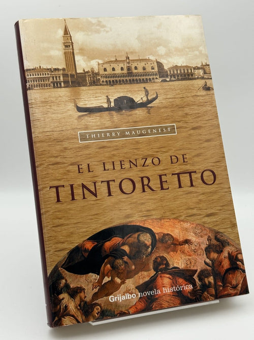 Portada de El lienzo de Tintoretto - Thierry Maugenest de Thierry Maugenest, libro de segunda mano