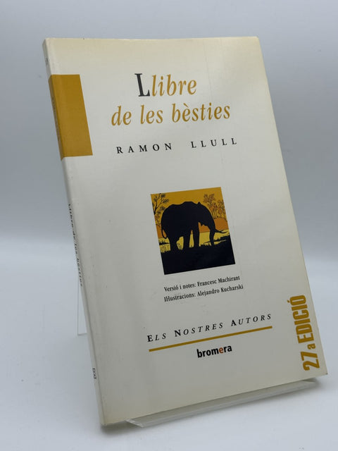 Llibre de les bèsties, libro de segunda mano