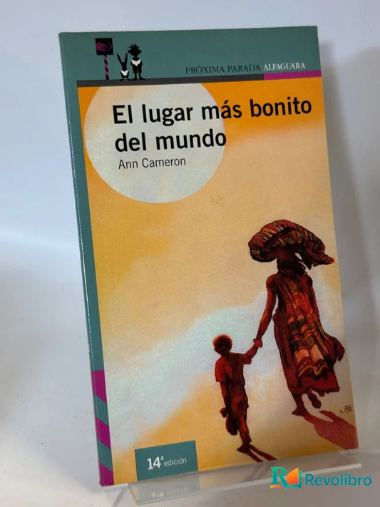 Portada de El lugar más bonito del mundo de Lola Herrero, libro de segunda mano