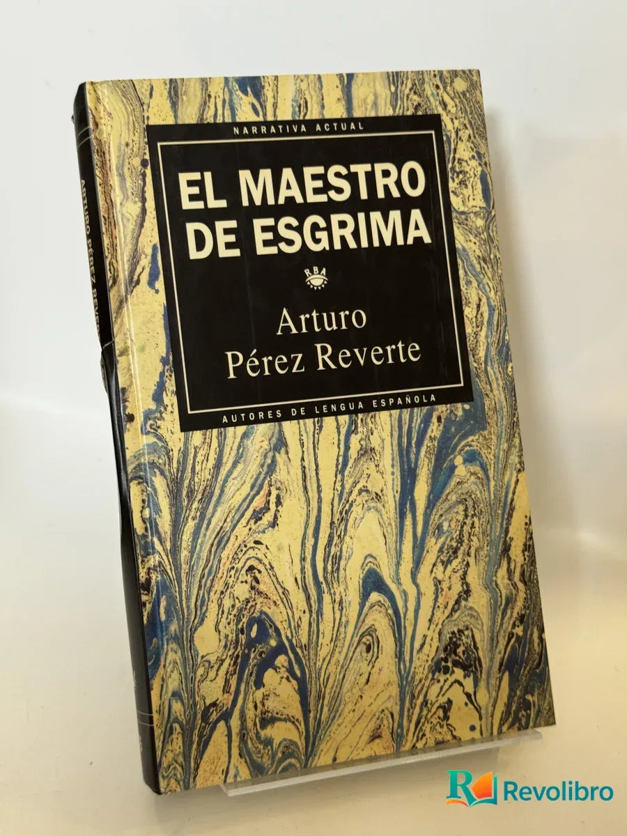 Portada de El Maestro de Escrima de Arturo Pérez Reverte, libro de segunda mano