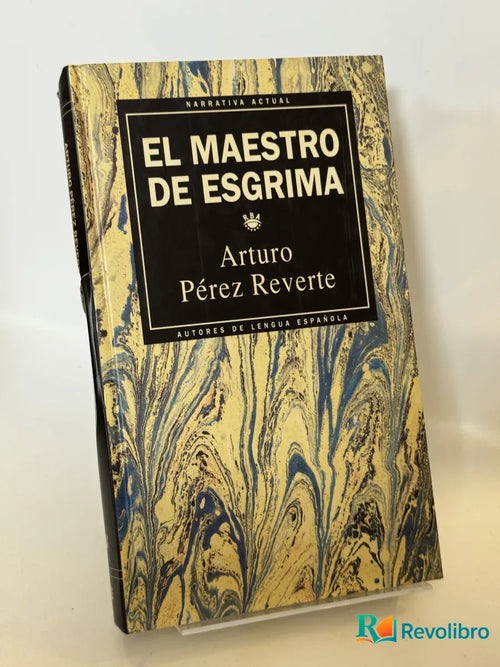 Portada de El Maestro de Escrima de Arturo Pérez Reverte, libro de segunda mano