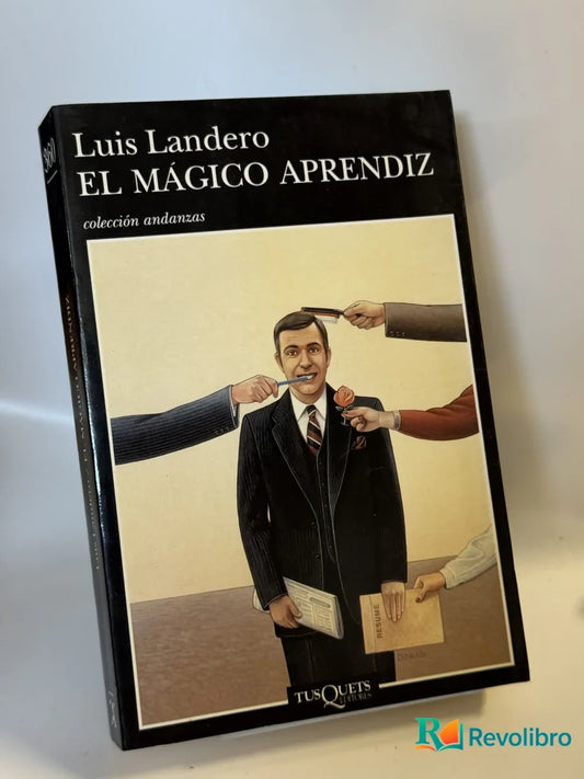 Portada de El Mágico Aprendiz de Luis Landero, libro de segunda mano
