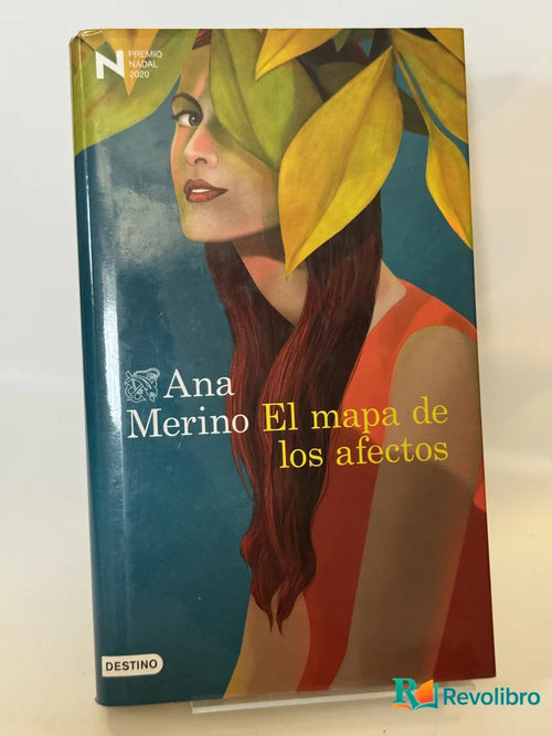 Portada de El mapa de los afectos de Ana Merino, libro de segunda mano