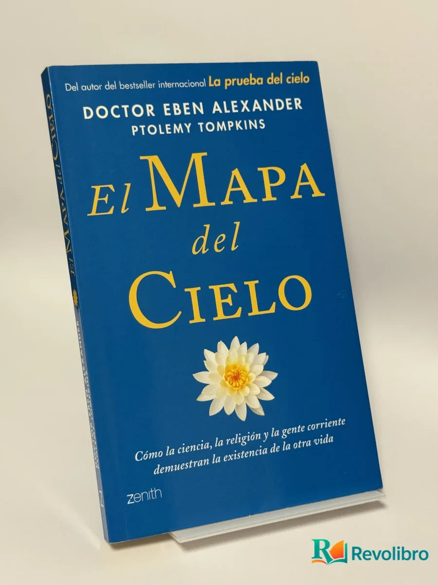 Portada de El Mapa del Cielo de Doctor Eben Alexander, libro de segunda mano