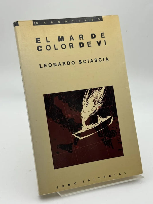 Portada de El Mar de Color de Vi de Leonardo Sciascia, libro de segunda mano