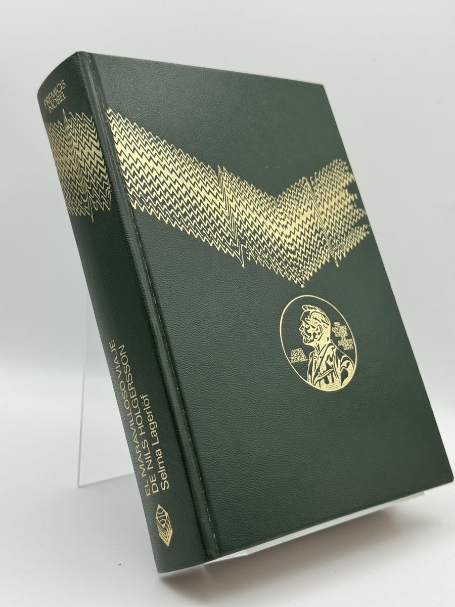 Portada de El Maravilloso viaje de Nils Holgersson a través de Suecia de Selma Lagerlöf, libro de segunda mano