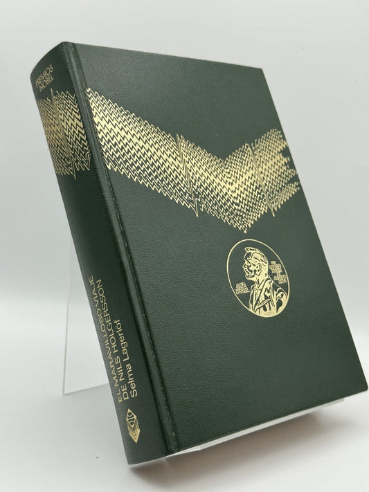 Portada de El Maravilloso viaje de Nils Holgersson a través de Suecia de Selma Lagerlöf, libro de segunda mano