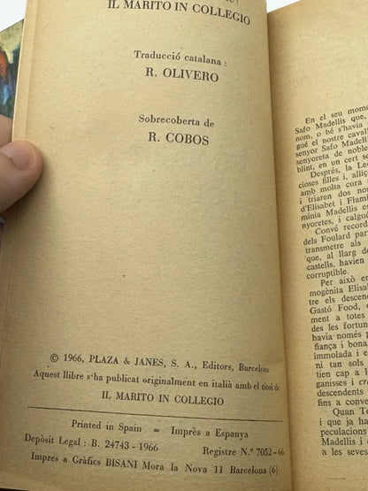 Foto 2 de EL MARIT A COL·LEGI de Giovanni Guareschi, libro de segunda mano