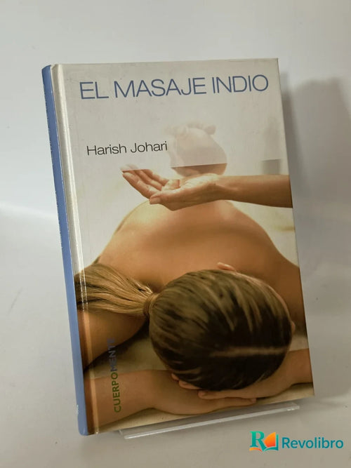 Portada de El Masaje Indio de Harish Johari, libro de segunda mano