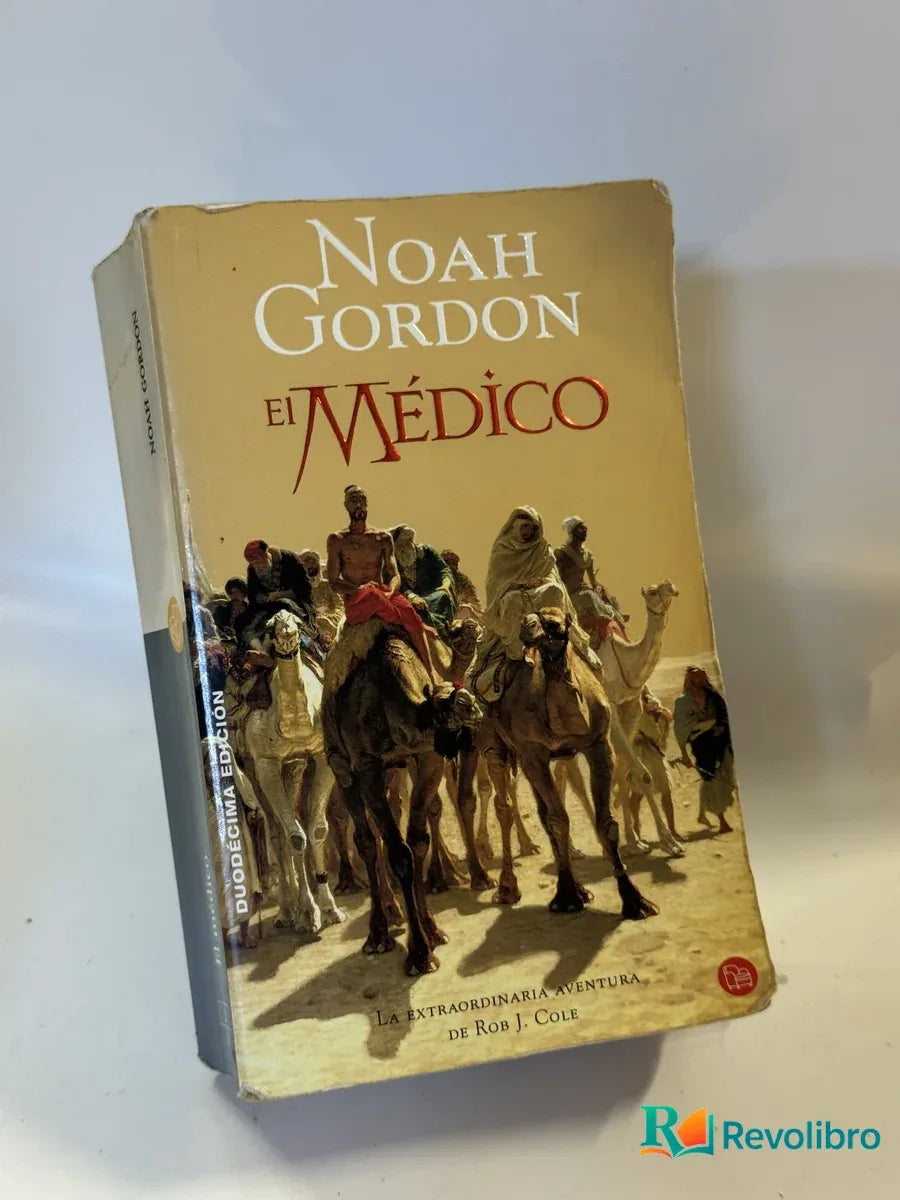 Portada de El Médico de Noah Gordon, libro de segunda mano