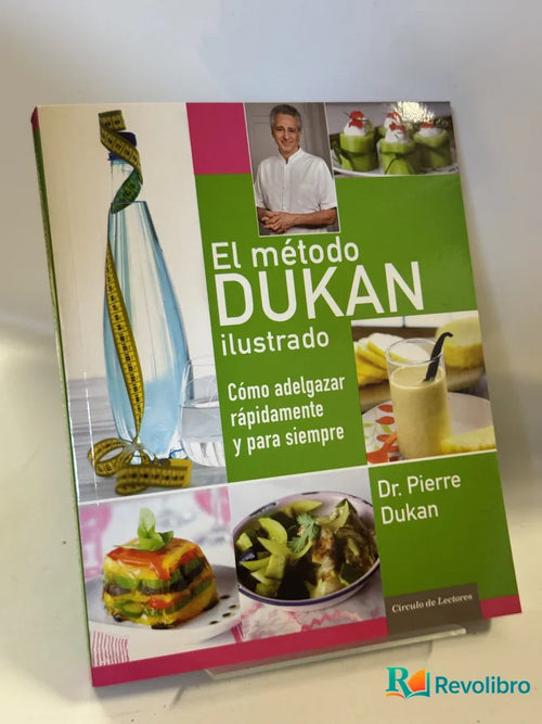 Portada de El método DUKAN ilustrado de Dr. Pierre Dukan, libro de segunda mano