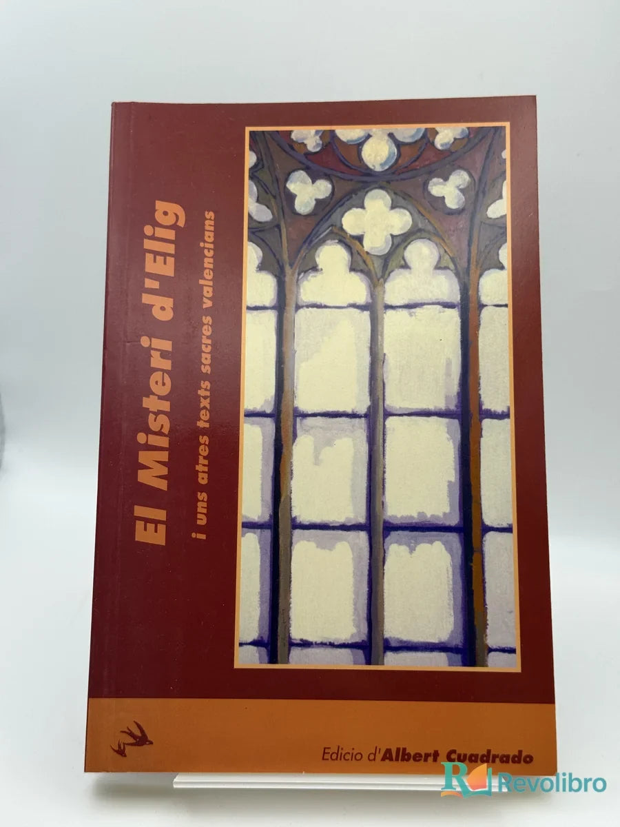 Portada de El Misteri d'Elig de Albert Cuadrado, libro de segunda mano