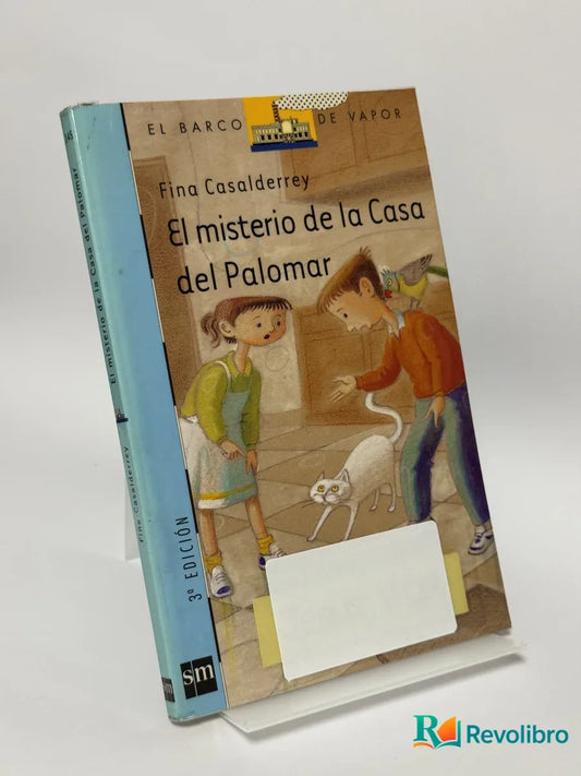 Portada de El misterio de la Casa del Palomar de Fina Casalderrey, libro de segunda mano