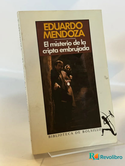 Portada de El misterio de la cripta embrujada de Eduardo Mendoza, libro de segunda mano