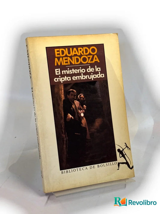 Portada de El misterio de la cripta embrujada de Eduardo Mendoza, libro de segunda mano