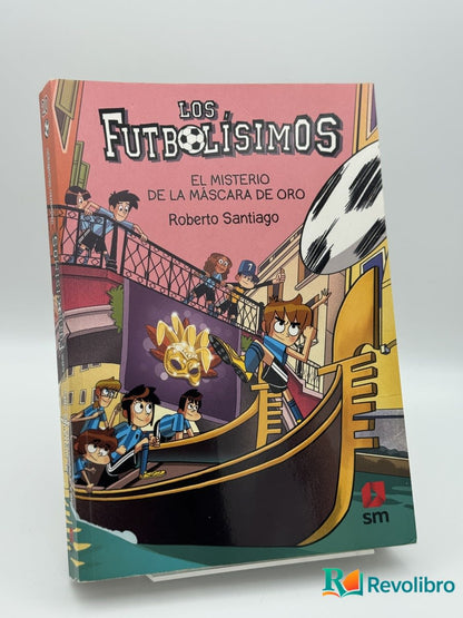El misterio de la máscara de oro - Roberto Santiago - Portada