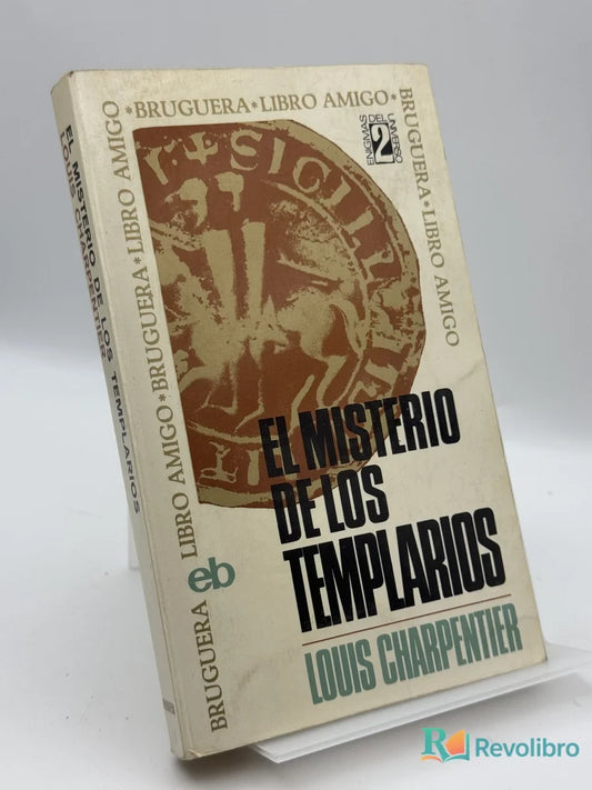 Portada de El Misterio de los Templarios de Louis Charpentier, libro de segunda mano