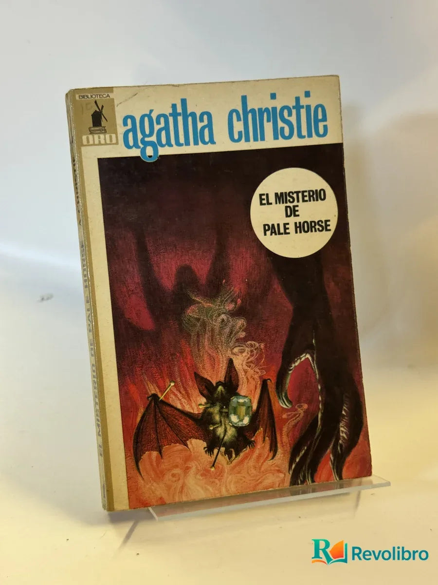 Portada de El misterio de Pale Horse de agatha christie, libro de segunda mano