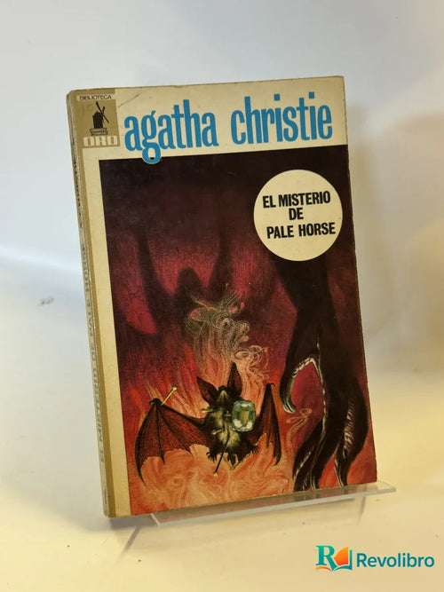 Portada de El misterio de Pale Horse de agatha christie, libro de segunda mano