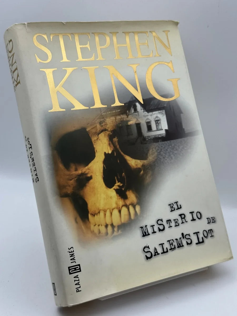 Portada de El Misterio de Salem's Lot de Stephen King, libro de segunda mano