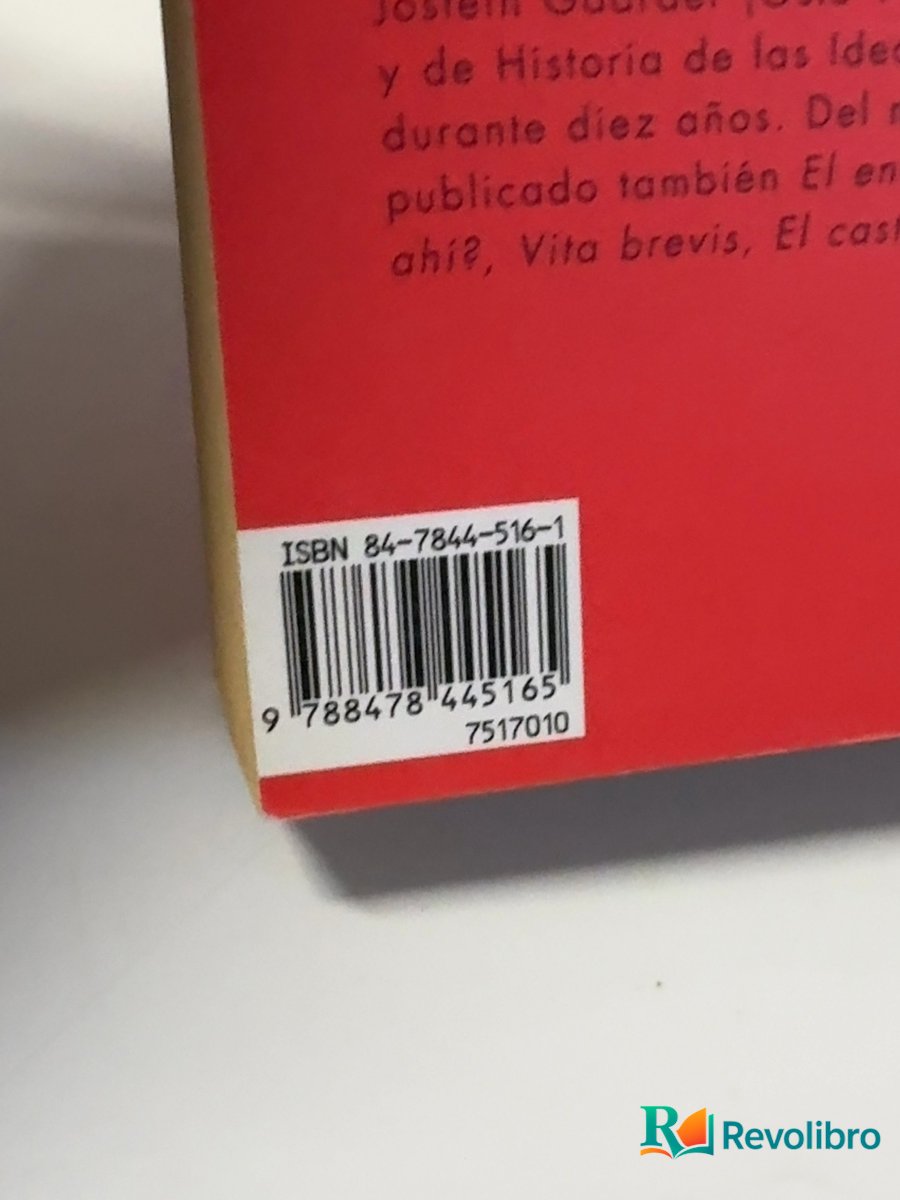 Foto 2 de El misterio del solitario de Jostein Gaarder, libro de segunda mano