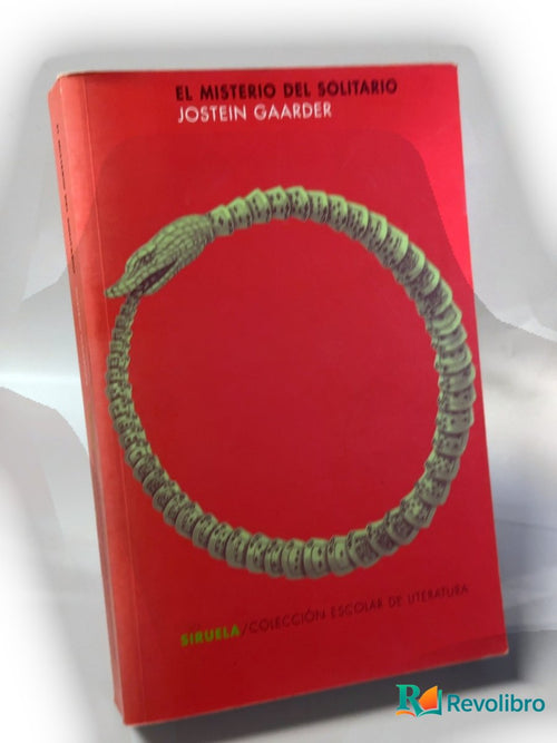 Portada de El misterio del solitario de Jostein Gaarder, libro de segunda mano