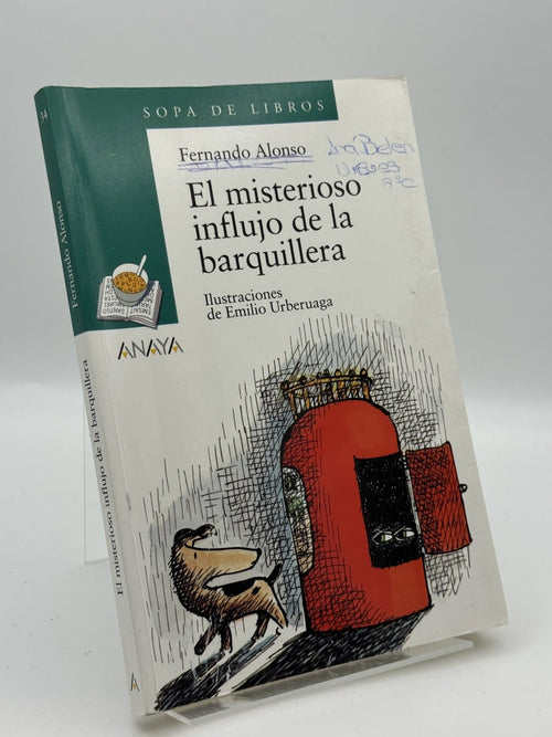 Portada de El Misterioso Influjo De La Barquillera de Fernando Alonso, libro de segunda mano