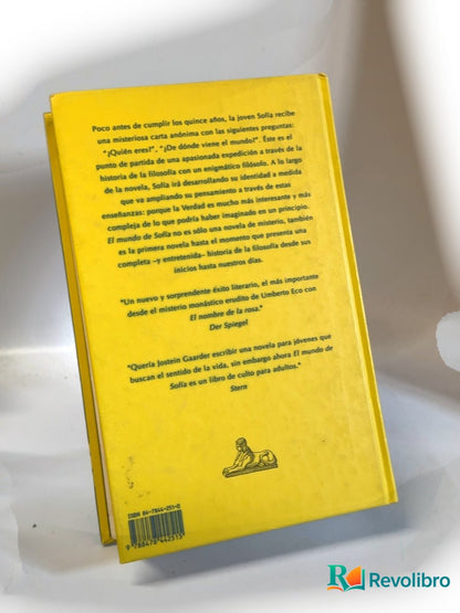 Foto 2 de El mundo de Sofía de Jostein Gaarder, libro de segunda mano
