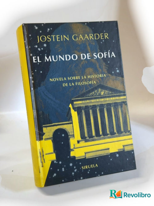 Portada de El mundo de Sofía de Jostein Gaarder, libro de segunda mano