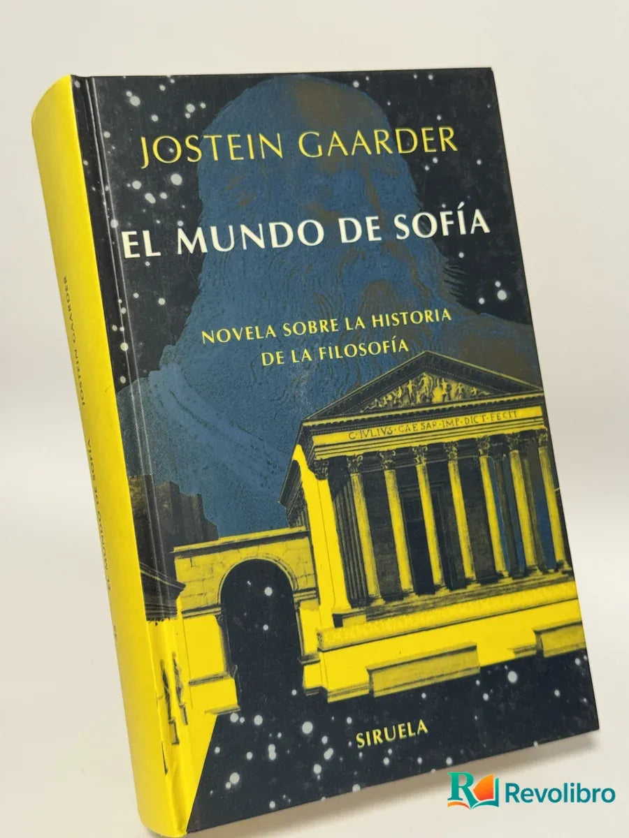 Portada de El Mundo de Sofía de Jostein Gaarder, libro de segunda mano