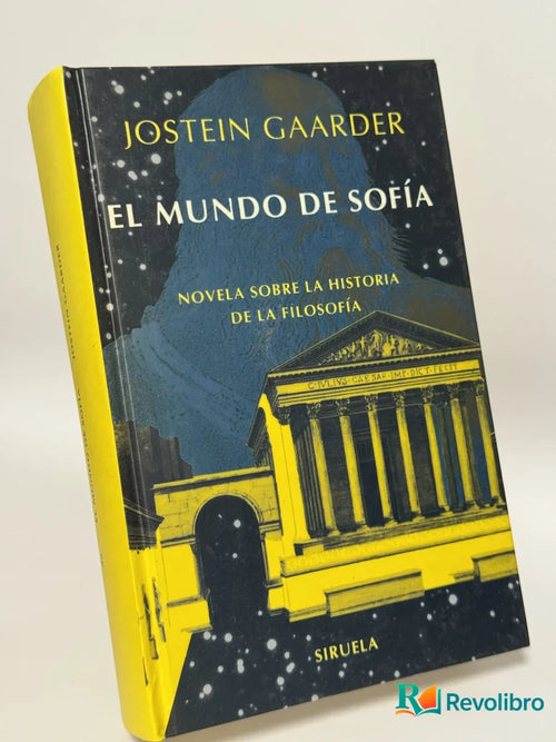 Portada de El Mundo de Sofía de Jostein Gaarder, libro de segunda mano