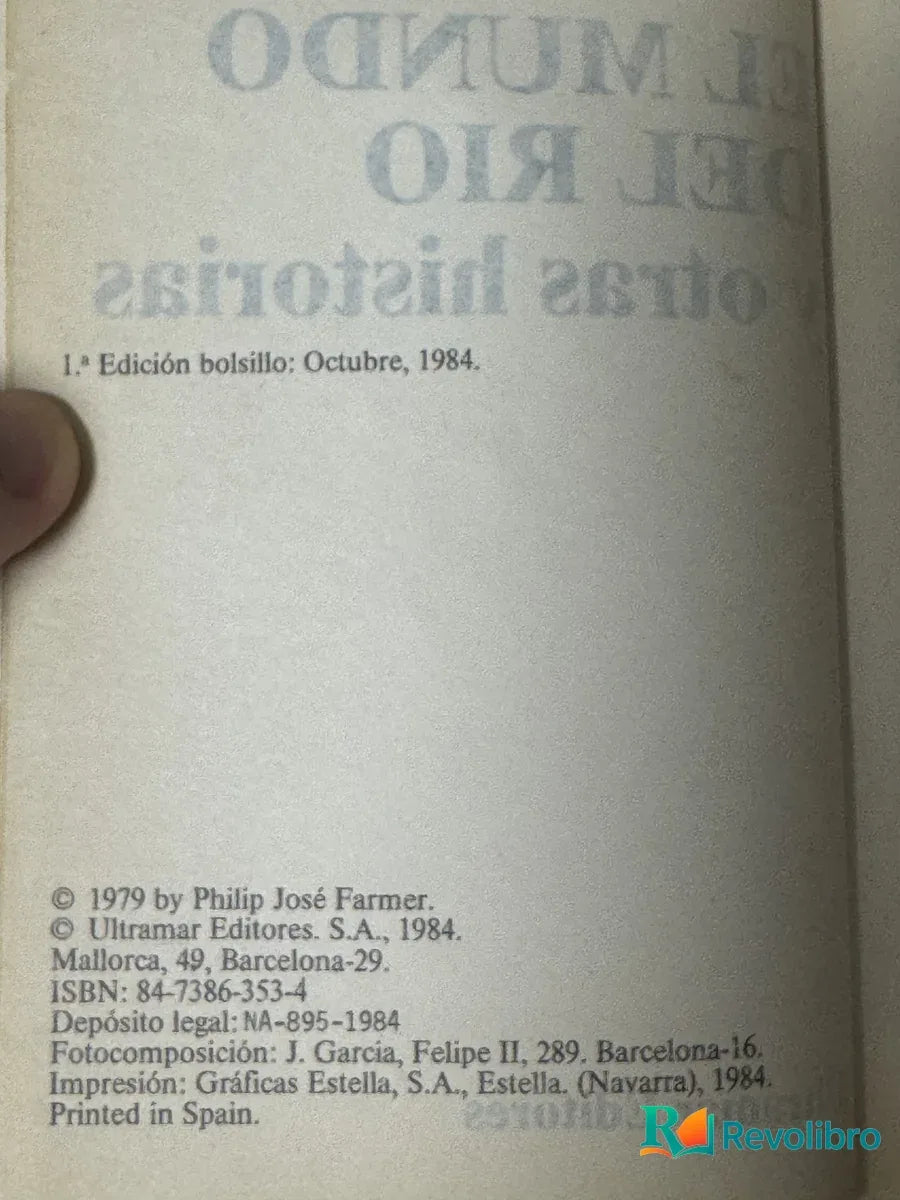 Foto 2 de El Mundo del Rio de Philip José Farmer, libro de segunda mano