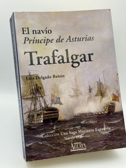 Portada de El navío "Príncipe de Asturias" de Luis M. Delgado Bañón, libro de segunda mano