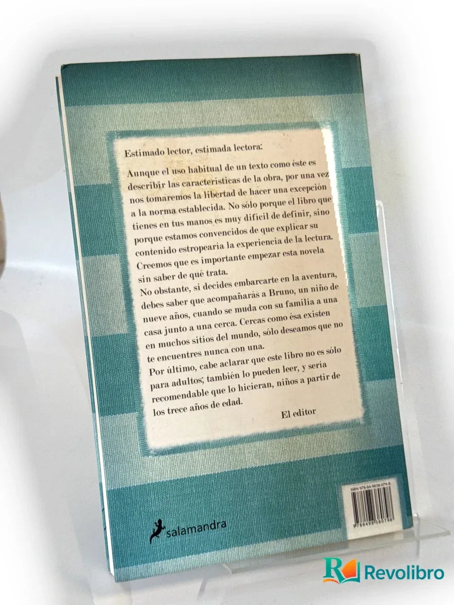 Foto 2 de El niño con el pijama de rayas de John Boyne, libro de segunda mano