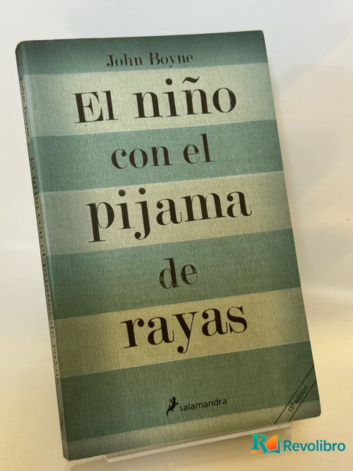 Portada de El niño con el pijama de rayas de John Boyne, libro de segunda mano