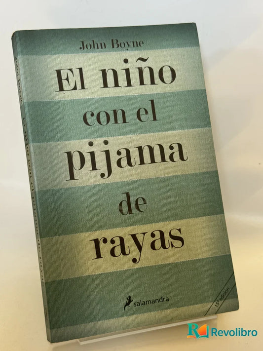 Portada de El niño con el pijama de rayas de John Boyne, libro de segunda mano