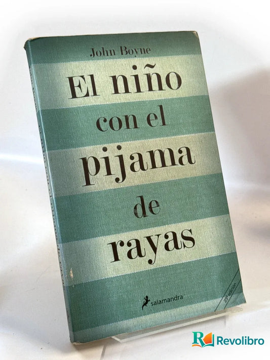 Portada de El niño con el pijama de rayas de John Boyne, libro de segunda mano